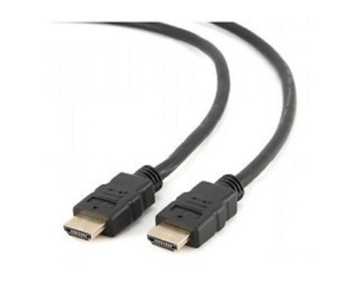 [кабели] Кабель HDMI Cablexpert CC-HDMI4-0.5M, 19M/19M, v2.0, медь, позол.разъемы, экран, 0.5м, черный, пак
