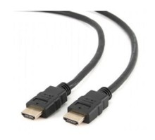 Кабель HDMI Cablexpert CC-HDMI4-1M, 19M/19M, v2.0, медь, позол.разъемы, экран, 1м, черный, пакет