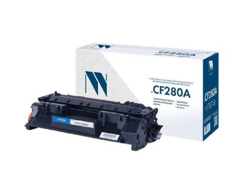 [Расходные материалы] NVPrint CF280A Картридж для принтеров HP LJ Pro 400/M401/M425, черный, 2700 стр.