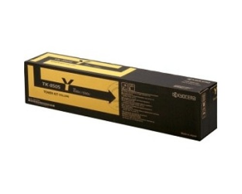 [Расходные материалы] Kyocera-Mita TK-8505Y Картридж, Yellow {TASKalfa 4550ci/5550ci, Yellow, (20 000стр.)}