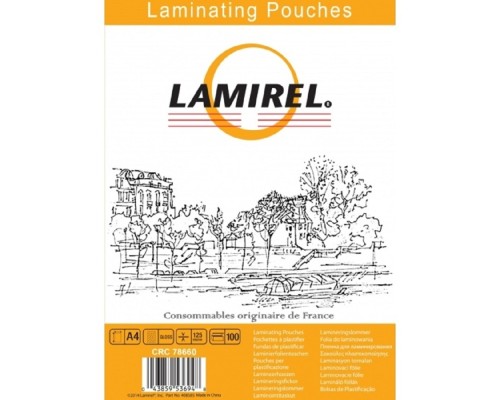 [Пленка] Lamirel Пленка для ламинирования CRC-78660(01) (А4, 125мкм, 100 шт.)