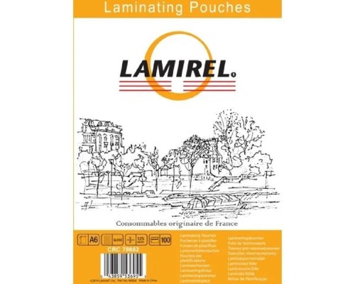 [Пленка] Lamirel Пленка для ламинирования LA/CRC-78662 (А6, 125мкм, 100 шт.)  