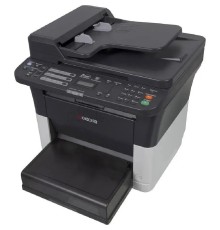 Kyocera FS-1125MFP 1102M73RU0/1102M73RUV/1102M73RU2 {A4, 64Mb, LCD, 25стр/мин, лазерное МФУ, факс,  USB2.0, сетевой, ADF} 