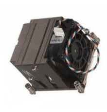 Supermicro SNK-P0048AP4 (2U) (4пин, 1356 / 2011 / 2011 Narrow, 52 дБ, 8400 об / мин, Cu + Al + тепловые трубки)