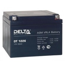 Delta DT 1226 (26 А\ч, 12В) свинцово- кислотный аккумулятор  
