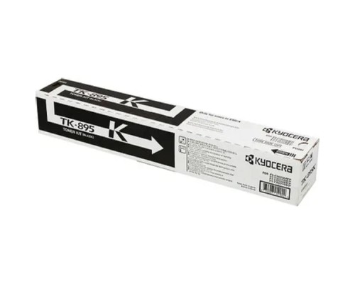 [Расходные материалы] Kyocera-Mita TK-895K Картридж, Black {FS-C8020MFP/C8025MFP/C8525MFP, Black,  (12 000стр.)}