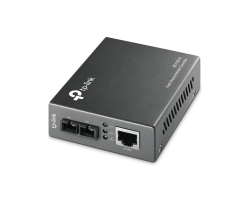 [Сетевое оборудование] TP-Link MC100CM Многомодовый медиаконвертер Fast Ethernet 100Base-TX / 100Base-FX (Duplex SC), 1310нм, многомод (до 2 км)
