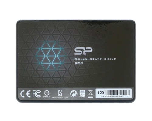 [накопитель] Silicon Power SSD 120Gb S55 SP120GBSS3S55S25 {SATA3.0, 7mm}