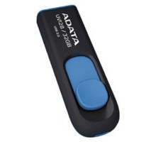A-DATA Flash Drive 32Gb UV128 AUV128-32G-RBE {USB3.0, Black-Blue}