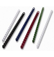Office Kit  Пластиковые пружины BP2051 16 мм белые 100 шт.