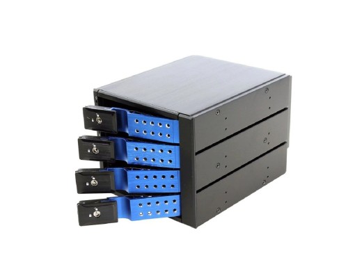 [Опция к серверу] Procase T3-304-SATA3-BL {Hot-swap корзина }