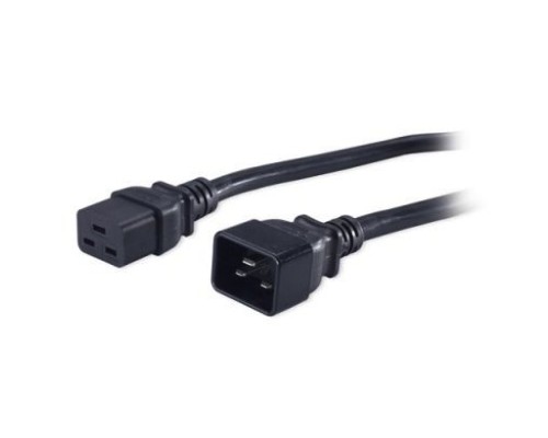 [Хиперланй] Hyperline PWC-IEC19-IEC20-3.0-BK Кабель питания IEC 320 C19 - IEC 320 C20 (3x1.5), 3 м