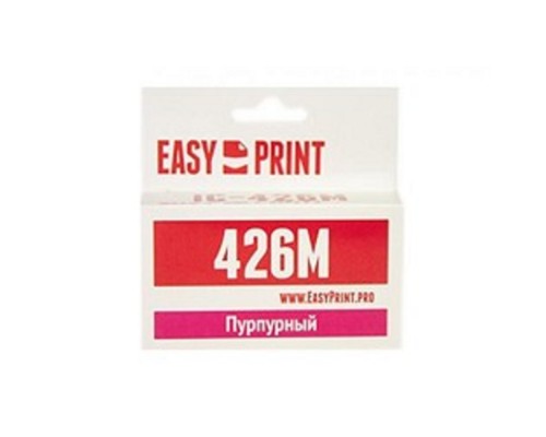 [Расходные материалы] EasyPrint CLI426M Картридж IC-CLI426M для Canon PIXMA iP4840/MG5140/MG6140/MX884, пурпурный, с чипом
