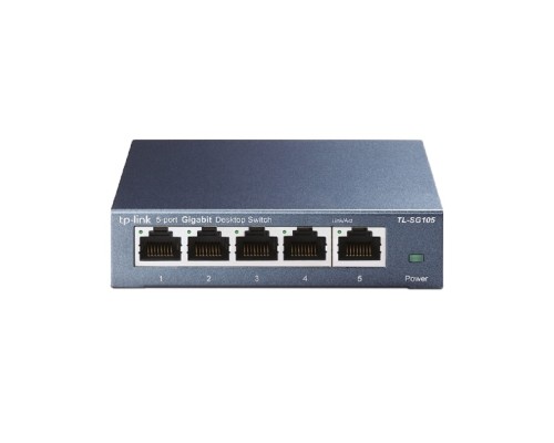 [Сетевое оборудование] TP-Link TL-SG105 Настольный коммутатор с 5 портами 10/100/1000 Мбит/с