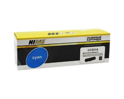 [Расходные материалы] Hi-Black CC531A/№ 718  Картридж для HP CLJ CP2025/CM2320/Canon LBP7200, С, 2.8K 