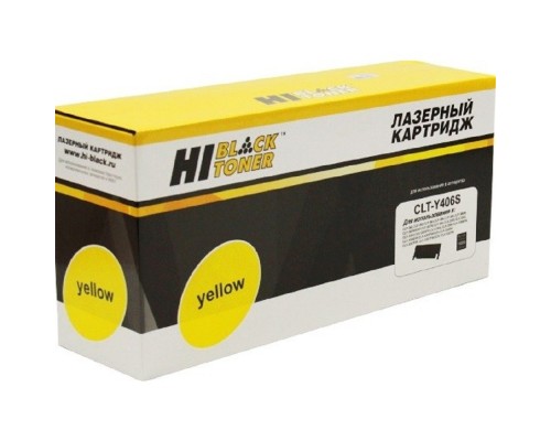 [Расходные материалы] Hi-Black CLT-Y406S Картридж для  Samsung CLP-360/365/368/CLX-3300/3305/3307, Y, 1500 стр.