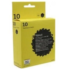 T2 C4844A Картридж №10 (IC-H4844) для HP 2000c/Business InkJet 1200/2200/2600/2800/3000/Pro K850/DesignJet 500, черный, 1400 стр.