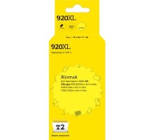 T2 CD974AE Картридж (IC-H974) №920XL для HP Officejet 6000/6500A/6500A Plus/7000/7500A, жёлтый, 700 стр.