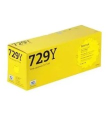 T2 Cartridge 729 Картридж (TC-C729Y)  для Canon i-SENSYS LBP7010C/HP LJ Pro CP1025 (1000 стр.) Желтый, с чипом