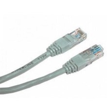 Cablexpert Патч-корд UTP PP12-0.25M кат.5, 0.25м, литой, многожильный (серый)