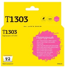 T2 C13T13034010 Картридж (IC-ET1303) для Epson Stylus SX525WD/Office B42WD/BX320FW/WF7015/7515, пурпурный  с чипом
