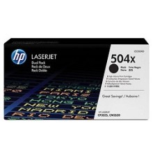 HP CE250XD Картридж ,Black{CLJ CP3525, CM3530, Black, (10 500 стр.), 2-pack)}