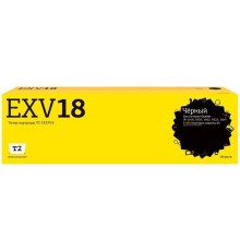T2 C-EXV18 Тонер-картридж (TC-CEXV18) для Canon iR-1018/1020/1022/1023/1024, черный