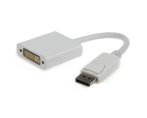 [переходник] Gembird Переходник DisplayPort - DVI , 20M/19F, белый (A-DPM-DVIF-002-W )