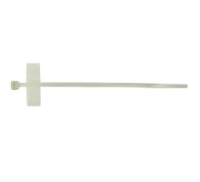Gembird MPT-210x3.0  Стяжки пластиковые 210 мм х 3.0 мм с площадками для маркировки  (100 шт.)(MPT-210x3.0)