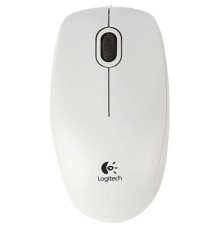 910-003360 Мышь Logitech B100 White USB OEM