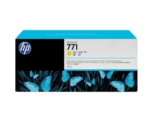 [Расходные материалы] HP B6Y10A Картридж №771, Yellow {Designjet Z6200, Yellow (775ml)}