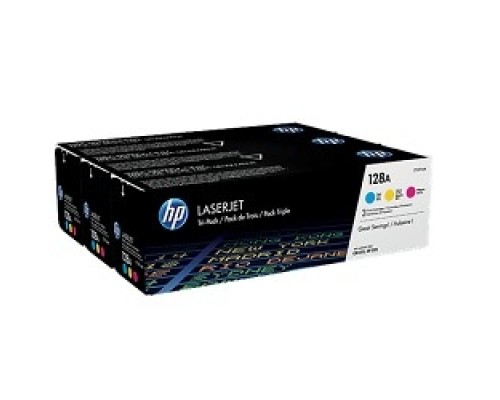 [Расходные материалы] HP CF371AM Картридж ,Cyan, Magenta, Yellow{LaserJet PRO CP1525N/CP1525NW, Tri-pack, Cyan, Magenta, Yellow}