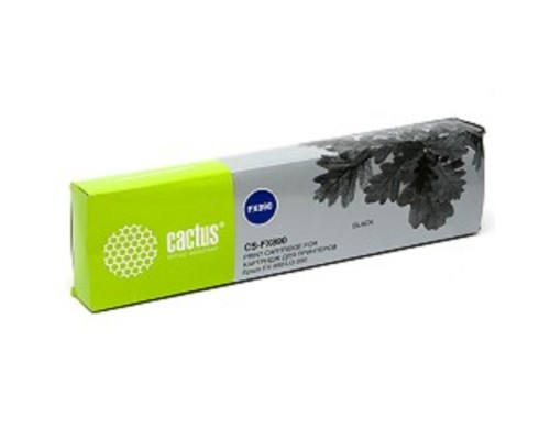 [Расходные материалы] CACTUS C13S015329BA  Картридж матричный (CS-FX890) для Epson FX-890/LQ-590, ресурс 5 000 000 зн, black
