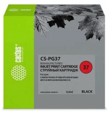 CACTUS PG37 Картридж CS-PG37 для Canon PIXMA iP1800/iP2500/iP2600, MP210/220, MX300/310