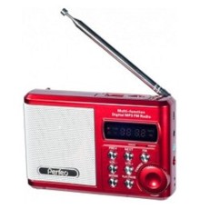 Perfeo мини-аудио Sound Ranger, FM MP3 USB microSD In/Out ридер, BL-5C 1000mAh красный (PF-SV922RED) [Pf_3182]