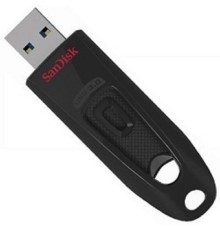 SanDisk USB Drive 32Gb CZ48 Ultra SDCZ48-032G-U46 {USB3.0, Black}  