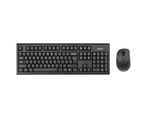 [Клавиатура] A-4Tech Клавиатура + мышь 7100N клав:черный мышь:черный USB беспроводная [613833]