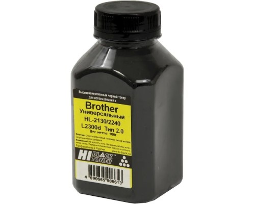 [Расходные материалы] Hi-Black Тонер для Brother Универсальный HL-2130/2230/2240 Тип 2.0 100 г, банка