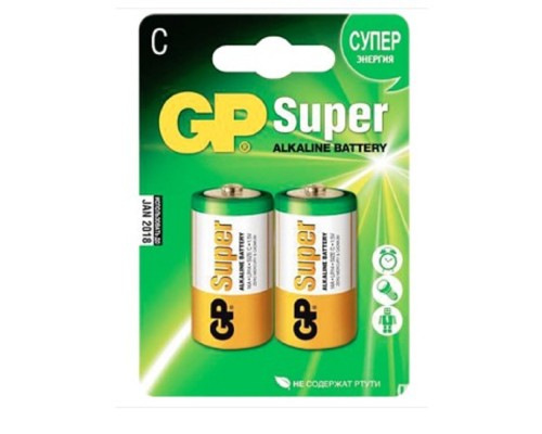[Батарейки] GP 14A-2CR2 (SUPER) (2 шт. в упаковке) {02674}