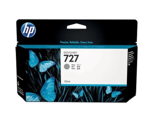 [Расходные материалы] HP B3P24A Картридж №727, Gray {Designjet T920/T1500, Grey (130ml)}