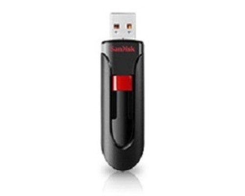 [носитель информации] SanDisk USB Drive 64Gb Cruzer Glide SDCZ60-064G-B35 {USB2.0, Black/Red}  