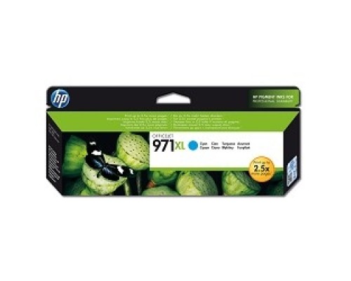 [Расходные материалы] HP CN626AE Картридж №971XL, Cyan {Officejet Pro X451dw, X476dw, X551dw, X576dw, Cyan}
