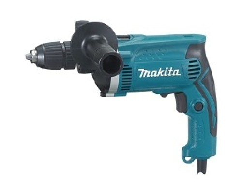 [Дрель, Шуруповерт] Makita HP1631K Дрель ударная [HP1631K] {710Вт,БЗП-13мм,0-3200обм,1.9кг,чем,AL редуктор}