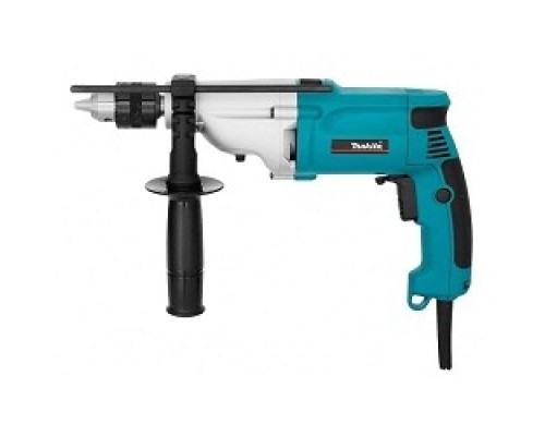 [Дрель, Шуруповерт] Makita HP2050 Дрель ударная [HP2050] {720Вт,ЗВП-13мм,0-12002900обм,2.3кг,чем,мет редуктор}