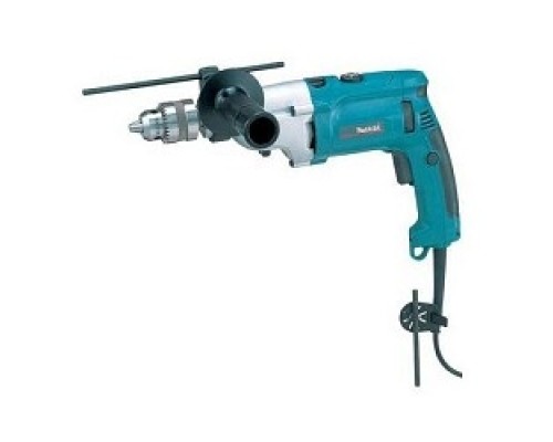 [Дрель, Шуруповерт] Makita HP2070F Дрель ударная [HP2070F] {1010Вт,ЗВП-13мм,0-12002900обм,2.4кг,чем,мет редуктор,подсветка}