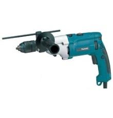 Makita HP2071F Дрель ударная [HP2071F] {1010Вт,БЗП-13мм,0-1200\2900об\м,2.4кг,чем,мет редуктор,подсветка}