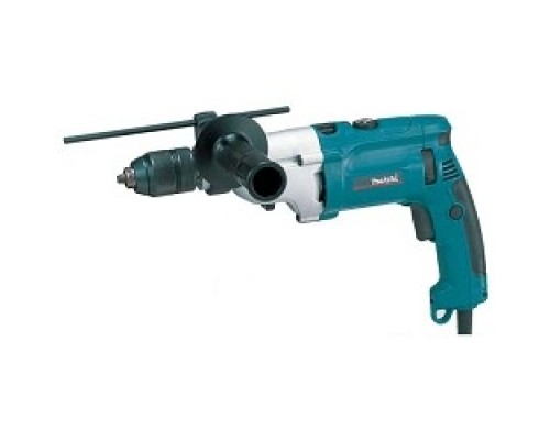 [Дрель, Шуруповерт] Makita HP2071F Дрель ударная [HP2071F] {1010Вт,БЗП-13мм,0-12002900обм,2.4кг,чем,мет редуктор,подсветка}