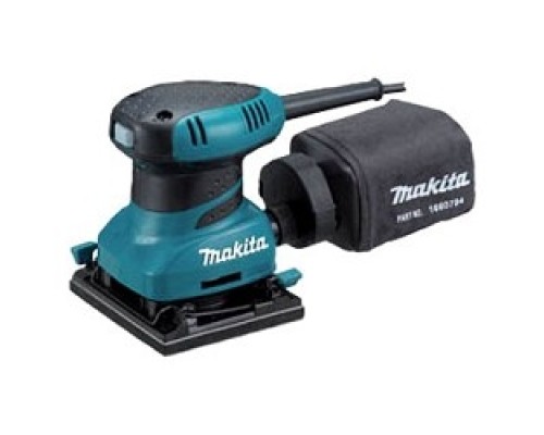 [Шлифовальная машина] Makita BO4555 Вибрационная шлифовальная машина [BO4555] {200Вт,114х102мм,14000обм,ампл-1.5мм,1.1кг,кор,псборник,зажимлипучка }