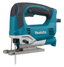 Makita JV0600K Ручной электро лобзик [JV0600K] {650Вт,500-3100об\м,ход-23мм,рез-90мм,2.4кг,чем,3маятн+1}