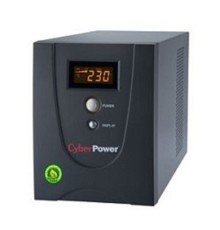 ИБП CyberPower VALUE2200ELCD {Line-Interactive, Tower, 2200VA/1320W USB/RS-232/RJ11/45 (4 EURO), 12В/9 Ач х 2}